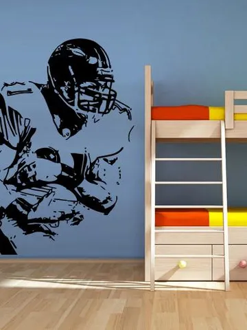American Football player Wall decal Sticker z1312 $23.99