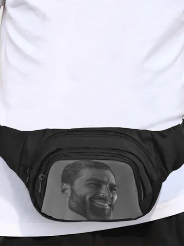 GigaChad Fanny Pack, Waist Bag $39.97