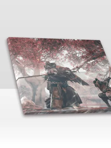 Sekiro Shadows Frame Canvas Print $24.00