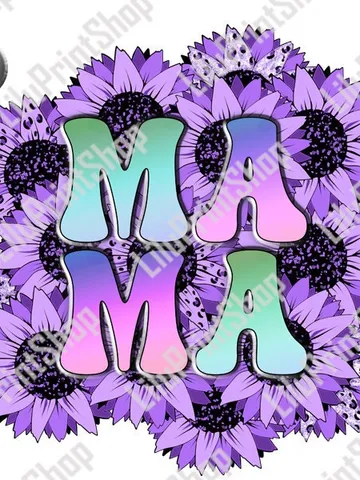 Mothers Day png Purple Sunflowers mama png Mothers day clipart Floral mama clipart Sunflower png Very peri Sunflower Mama Shirt sublimation $2.71