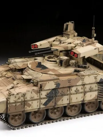 Original Zvezda 3695 Russian Tank Fire Support Combat Vehicle TERMINATOR-2 Model Kit 1:35 $88.00