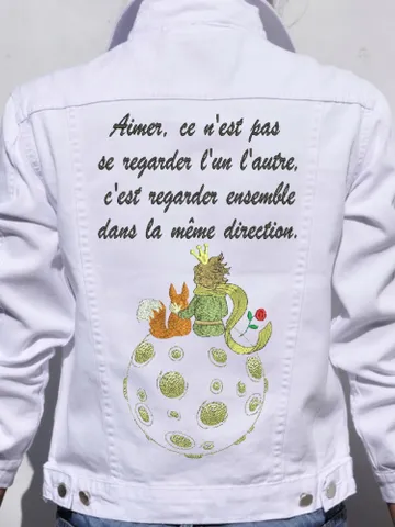 The Little Prince set machine embroidery design digital embroidery pattern clothing decor embroidery motif $12.70