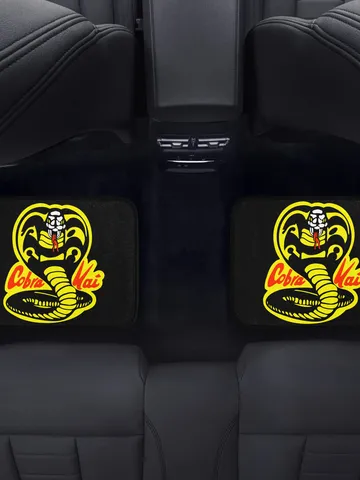 Cobra Kai Back Car Floor Mats Set of 2 $54.00