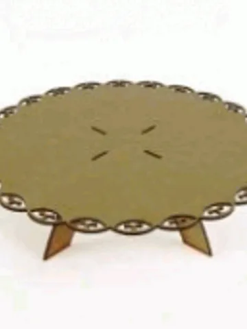 Digital Template Cnc Router Files Cnc Cake Stand Files for Wood Laser Cut Pattern $7.50
