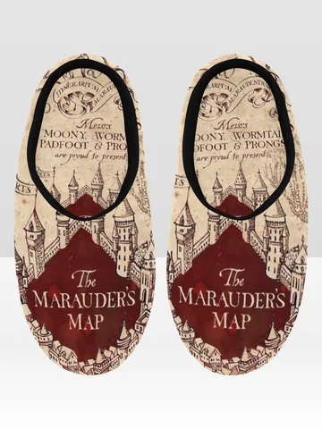 Marauders Map Harry Potter Slippers $39.97