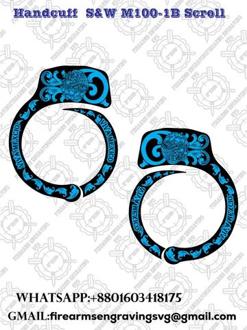 Handcuff  S&W M100-1B Scroll $13.00