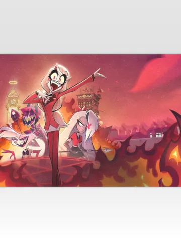 Hazbin Hotel DoorMat $48.00