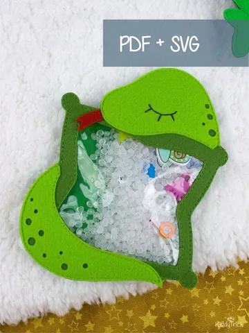 Snake - I Spy Bag - Sewing Pattern $3.50
