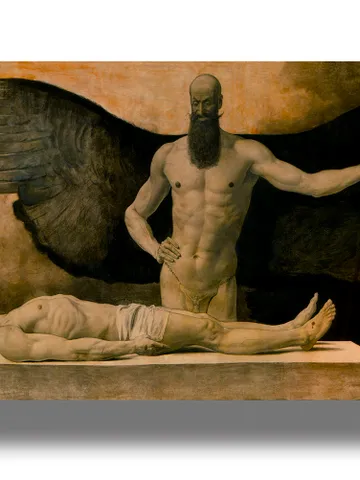 Triumph der finsternis. Sasha Schneider artwork. $21.00