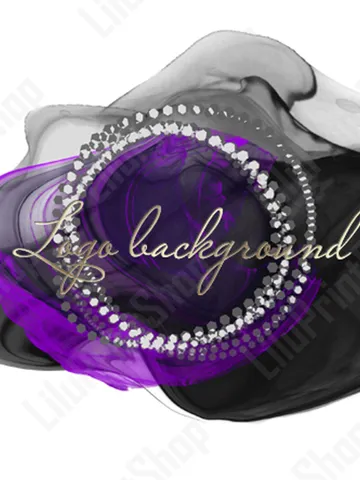 Black logo background png Mardi gras Watercolor splash logo Alcohol ink logo, Black and purple png Business logo design Logo Background Png $2.85