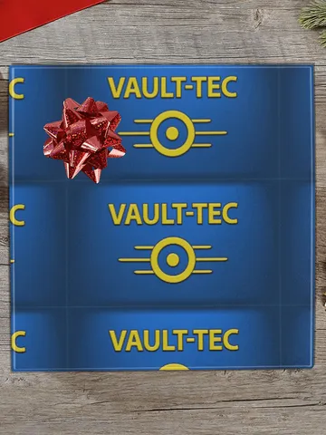 Fallout Vault Tec Gift Wrapping Paper $24.97