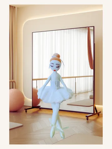 Personalized Ballerina Rag Doll – Handmade Tilda Princess Doll, 16.5 in