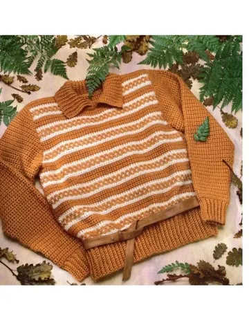 Crochet sweater, pullover crochet pattern, women sweater pdf $6.68