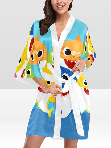 Baby Shark Kimono Robe $89.97