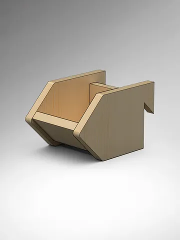 Storage box Rack Plans (PDF, SVG) for Workshop – DIY French Cleat Storage System $2.00