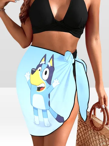 Muffin Bluey Beach Sarong Wrap $29.97