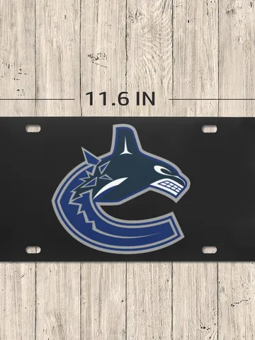 Vancouver Canucks License Plate $24.97