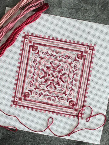 Cross stitch pattern Geometry, simple and easy cross stitch pattern PDF $4.50