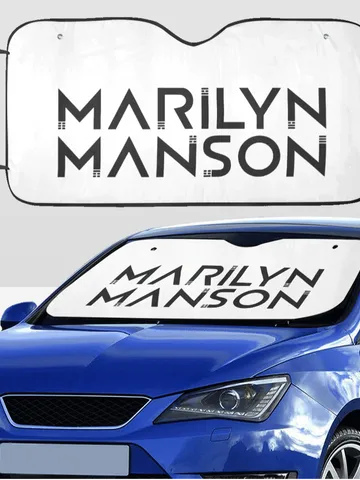 Marilyn Manson Car Sunshade $48.00