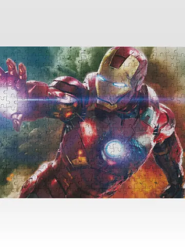 Iron Man Jigsaw Puzzle Wooden $36.00
