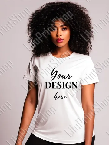 Woman Shirt model Mockup JPG White tshirt mock up flat lay. lifestyle model shirt mockup, t shirt mockup digital Instant download $2.71
