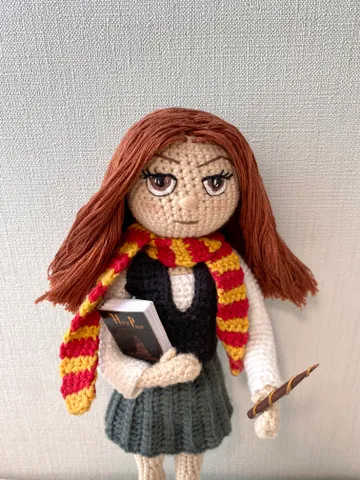 Crochet handmade doll Harry Potter