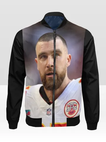 Travis Kelce Bomber Jacket $79.97