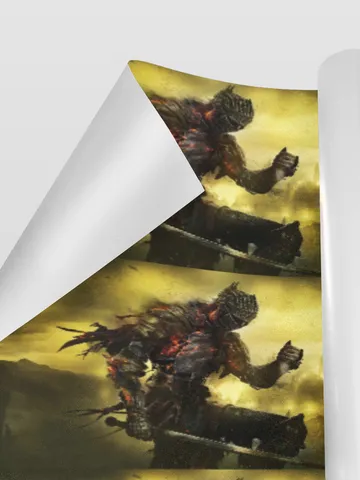 Dark Souls Gift Wrapping Paper 58"x 23" (1 Roll) $35.00