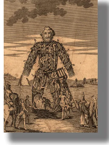 The wicker man of the Druids. $21.00