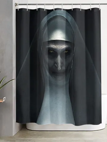 The Nun Shower Curtain $48.00