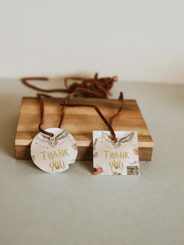 Thank you tag Wizarding World; Magic School Baby Shower; Printable thank you sticker; thank you favor tag Magical Party Decoration; wp66 $10.45