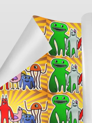 Garten of BanBan Gift Wrapping Paper 58"x 23" (1 Roll) $24.97