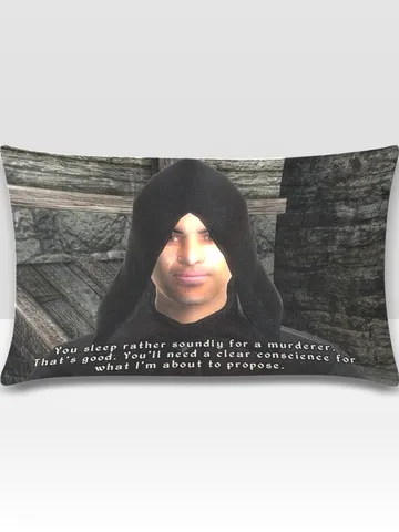 Oblivion Dark Brotherhood You Sleep Pillow Case (2 Sided Print) $30.00