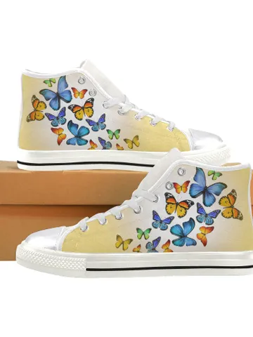 Butterflies Sneakers Shoes $72.00
