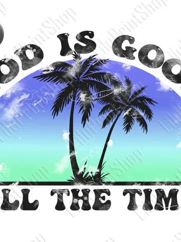 God is good all the time PNG, Retro Sublimation for shirt Boho Christian png, , Bible verse , Religious sublimation Design. Instant download $2.71