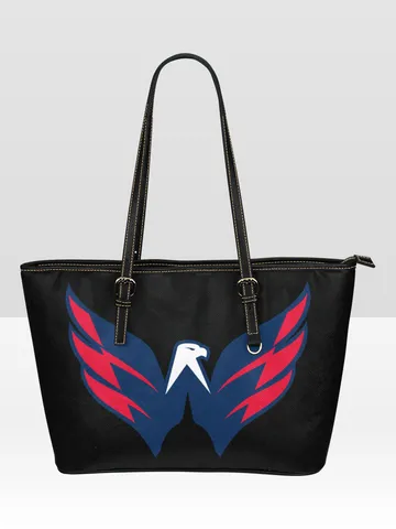 Washington Capitals Leather Tote Bag $60.00