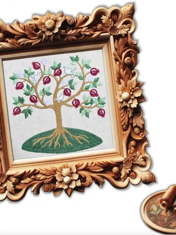 Machine embroidery design “Magic tree” for art therapy $9.24