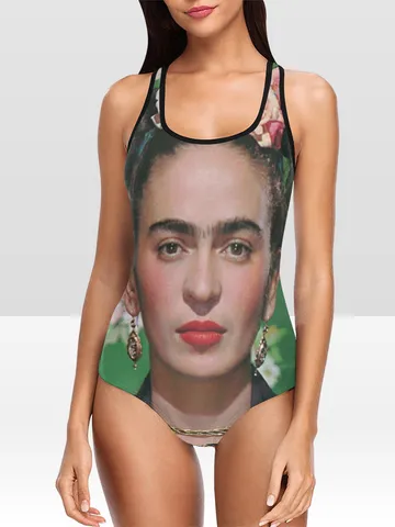 Frida Kahlo One Piece Swimsuit $39.97