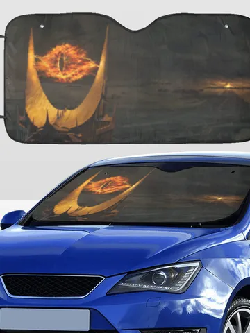 Eye of Sauron Lord of the Rings Car SunShade $39.97