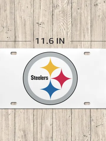 Pittsburgh Steelers License Plate $24.97