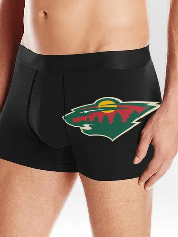 Minnesota Wild Boxer Briefs Underwear $34.97