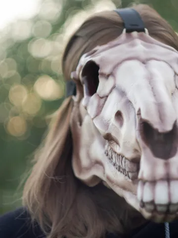 Horse Skull Mask, Horror Mask, Realistic Skull Mask, halloween scary mask, creepy mask, skull costume mask, shamanic mask,pagan mask $520.88