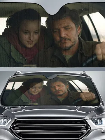Last of Us Car Sun Shade Ellie $48.00