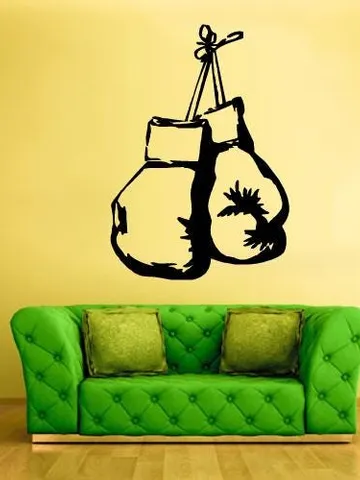 Boxing gloves Wall Decal Sport Sticker z790 $23.99