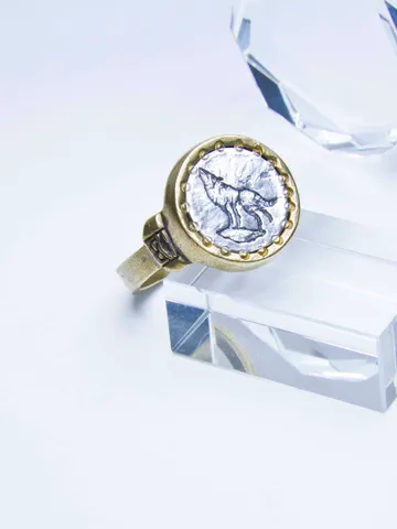 The Wolf Ring of Artorias the Abysswalker \ Dark Souls signet ring \ Dark Fantasy Jewelry \ Dark Souls inspired jewelry $96.60