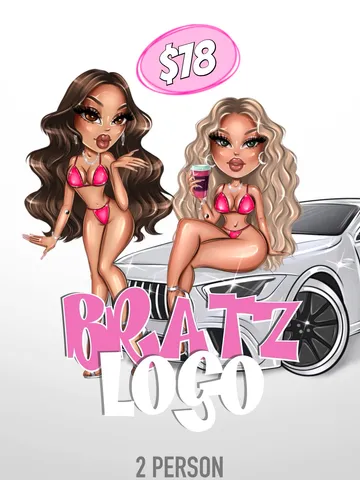 Bratz Style Logo 2 person $78.00