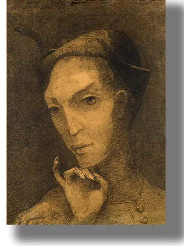 Mephistopheles or Mephisto by Odilon Redon. $21.00