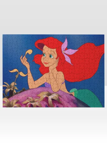 Little Mermaid Jigsaw Puzzle Wooden $36.00