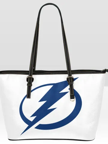 Tampa Bay Lightning Leather Tote Bag $60.00