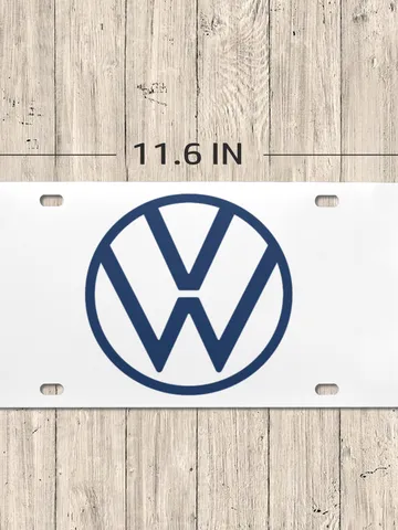 Volkswagen License Plate $36.00